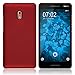 Produktbild PhoneNatic Case kompatibel mit Nokia 2.1 - Hülle rot gummiert Hard-case Cover