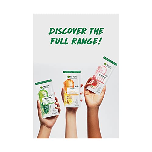 Garnier Skinactive Tissue Mask Ampoule, 1% Vitamin Cg X Pineapple, 15 gm - Image 7
