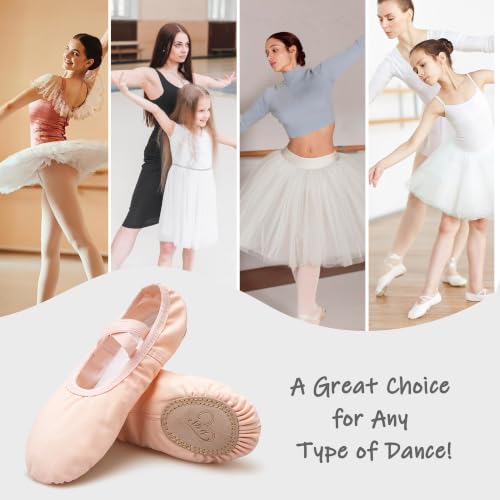 Image of Stelle Ballet Shoes Canvas Ballet Slippers Women Girls Dance Yoga Recital | Ballet shoes for women, Ballerina slippers, Durable canvas upper, Comfortable cotton lining, Split leather sole, Practice