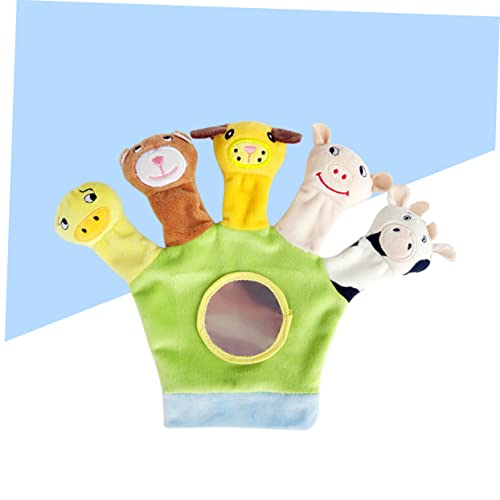 Gadpiparty Fantoches De Dedo Animal Brinquedo Recém-Nascido Fantoches De Animais Fantoches De Mão Pa
