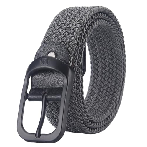 Ceinture élastique tissée mixte pour jeans et pantalons décontractés