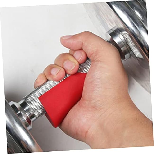 1 Pair Barbell Bench Press Grips Fat Bar Grips Weight Bar Adapter Pads Grip Strength Trainer Convenient Barbell Pesas Fitness Accessories Fitness Supplies Dumbbel Rubber Hand Grip