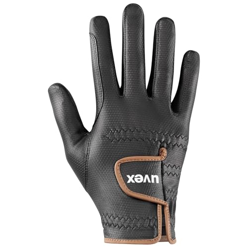 Gants d'équitation Uvex stretch antidérapants Topstyle taille 6.5 bicolores