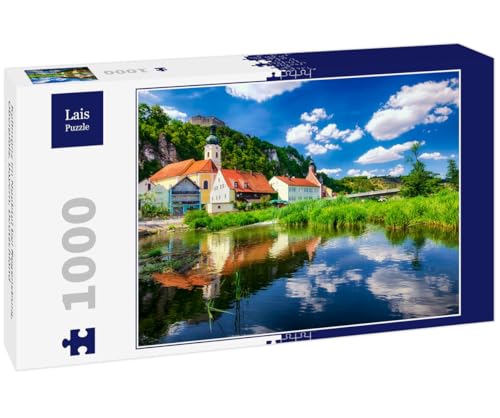 Lais Puzzle Kallmünz, en el Valle de Naab, Cerca de Ratisbona, Alto Palatinado, Baviera, Alemania 1000 Piezas