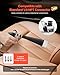 VEVOR Car Cleaning Gun, 6-9.2 Bar High-Pressure Air Blow Gun with 2 Set Nozzles, 360° Rotating Nozzle for Complete Cleaning, Quickly Blasts Dirt and Dust from Surface, Work with 1/4 NPT Air Compressor