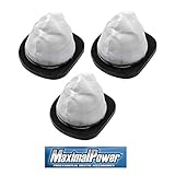 Pack of 3 - MaximalPower Replacement Filter for BISSEL MaximalPower Replacement Filter for BISSEL 203-7423 / 38B1 Vacuum 3-in-1 Stick Vac 38B11 38B12