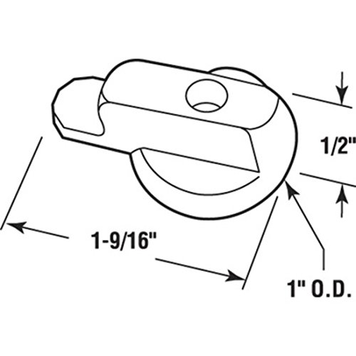 Andersen Screen Door Latch In White 1991 To Present #TOP2