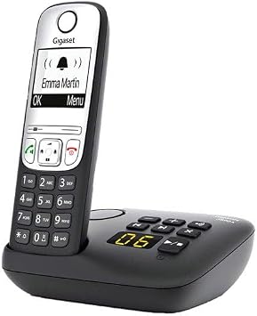 Gigaset A690A Analog/Dect Telephone Caller Id Black, L36852-H2830-B111