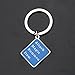 FAADBUK FFVII Inspired Gift FFVII 7 Keychain Attack Magic Summon Item Poop Gaming Keychain for Gamer (Attack Magic)