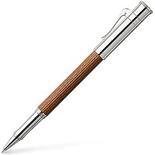 Faber Castell 145510 Ballpoint Pen, Water-Based, Classic Collection, Pernambuco, Platinum Coating