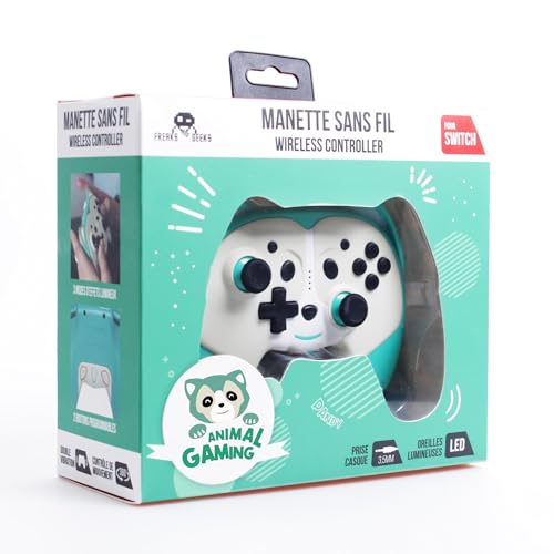 Mando inalámbrico Switch 2 y PC Pandy Verde con cable USB de 1M para gaming 2