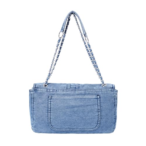 Image of Lino Perros Lino Perros Blue Shoulder Bag