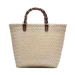 Strandtas, strandtassen for vrouwen, stro -tassen for vrouwen, geweven strandtas, 1 st eenvoudige zomer geweven tas schoudertas retro casual handtas for vrouwen