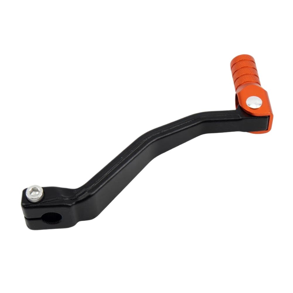 EZekAMTxf Folding Aluminum Gear Shift Lever for Kayo 125cc 140cc 150cc 250cc Motocross Motorcycles(Orange)