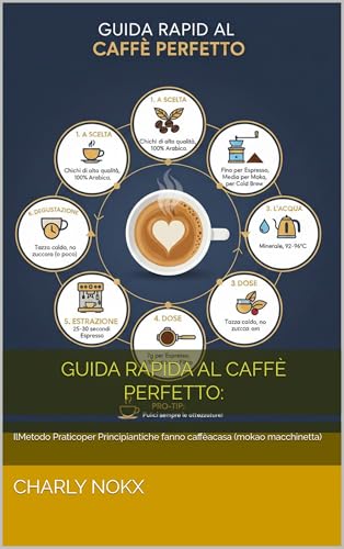  Guida Rapida al Caffè Perfetto: 5 mosse per farlo buono ogni mattina (senza impazzire): IlMetodo Praticoper Principiantiche fanno caffèacasa (mokao macchinetta)