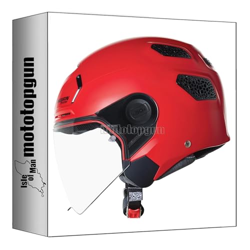 Casque Nolan N30-4 T Commuting rouge S pour éviter la chaleur lors des trajets