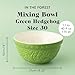 Mason Cash | In the Forest S30 1.25 Quart Embossed Mixing Bowl | Hedgehog (Green)