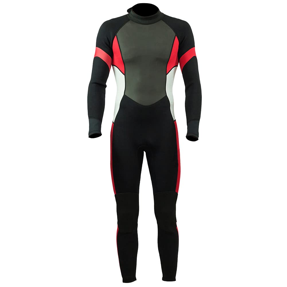 Muta Torvex, Muta da Sub in Neoprene da 3 mm da Uomo a Maniche Lunghe, Muta da Surf per Lo Snorkeling, il Surf, il Nuoto in