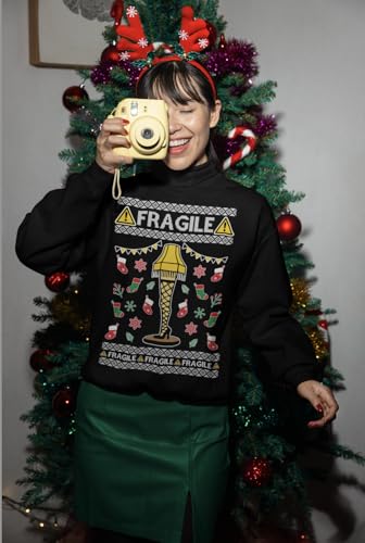 "Christmas Story Fragile Leg Lamp Ugly Christmas Sweater Sweatshirt – Your Ultimate Choice for Holiday Humor!3