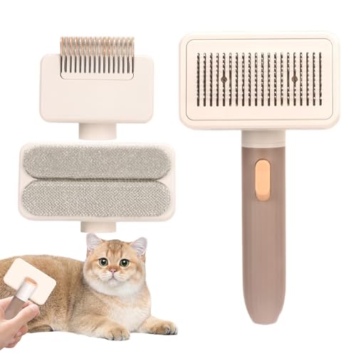 Cepillo De Cuidado De Gatos - Cepillo Para Perros Mascotas Cepille De Gato Multifuncional Cepillo De Gato Para Disfrazar | Accesorios De Mascotas Portátiles, Herramienta De Limpieza Reutilizable Para