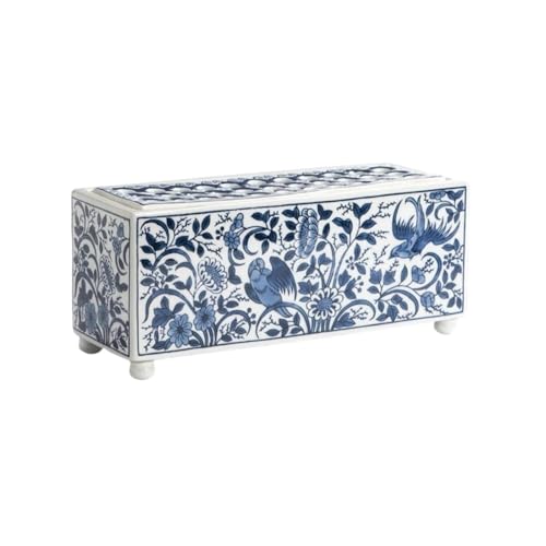 Vase en céramique rectangulaire pour grands arrangements floraux
