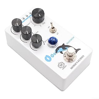 Lioaeust Mosky Dolphin Distortion Overdrive Pédale de guitare électrique à 4 modes de sélection - Les Beatles, Paul McCartney, John Lennon, RIngo Starr, George Harrison Lioaeust Mosky Dolphin Distortion Overdrive Pédale de guitare électrique à 4 modes de sélection – Image 6