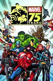 Paperback Marvel 75th Anniversary Magazine Book