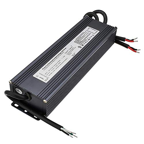 LEDwholesalers PS03 12V 300-Watt UL-Listed Constant Voltage Triac Dimmable PWM Output Electronic LED Driver, 3239-12V