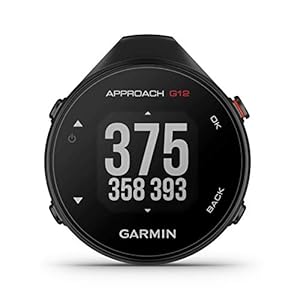 Garmin Approach G12, Dispositivo de Mano para Golf con Pantalla de 1.3″