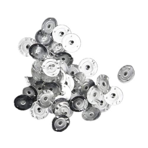 Base metálica para mechas de vela, pack de 300 unidades