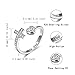 APOTIE 925 Sterling Silver Cross Ring - True Love Wait Purity Ring Cubic Zirconia Adjustable Ring Jewelry Gift for Women (True Love Wait)