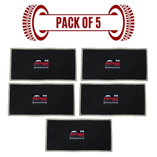 Image of Radial Tyre Repair Patch Box No.44 - Heavy Duty Puncture Repair Solution for Cars, Trucks & Buses | Durable, Reliable, Rubber Patch for Tubeless & Tube Tyres