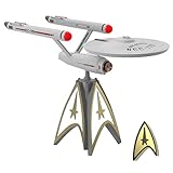 Hallmark Keepsake 2022, Star Trek U.S.S. Enterprise Musical Tree Topper with Light