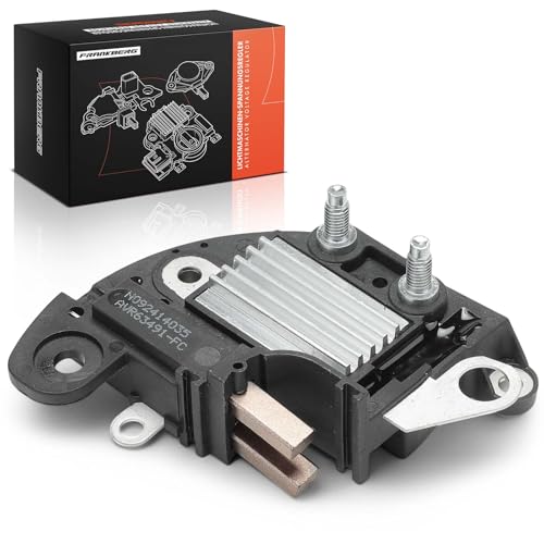 Frankberg Alternator Voltage Regulator Car Generator with Short-Circuit Protection Compatible with C2 C3 C4 Saxo Xsara 106 206 306 307 Partner Combispace Replace# 85563491