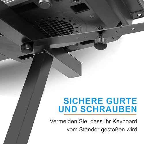 image for PYLE Heavy-Duty Multi-Functional Music Stand - Z Style & Portable, 2nd