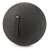 FÜR ALLE KÖRPERGRÖSSEN! Der Sitzball lässt sich auf 65cm Sitzhöhe aufpumpen und ist damit ideal für 160-190cm Körpergröße und bis 100kg geeignet. Die Lieferung erfolgt inkl. Bedienungsanleitung, Pumpenadapter, Verschlussventil & Luftpumpe.