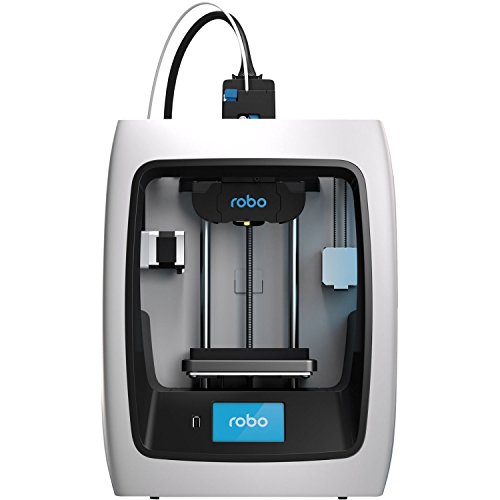 Robo C2 Smart Assembled 3D Printer with WiFi, 5x5x6” Build Volume for Educators and Innovators - //coolthings.us