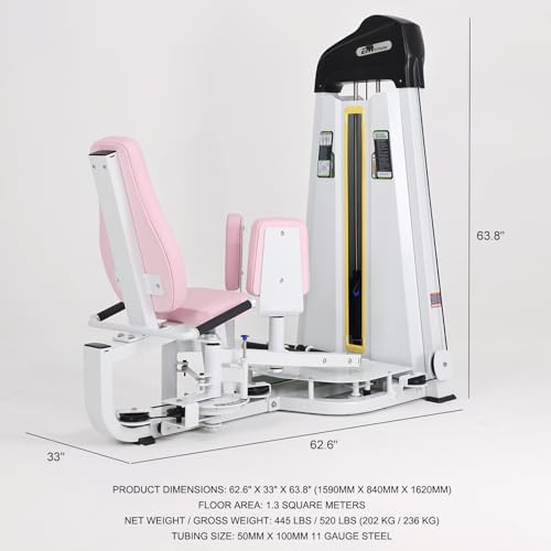 Image of Inner and Outer Thigh Machine with 176 lbs Weight Stack
