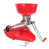 Srliya Passapomodoro Manuale in Lega di Alluminio, Passapomodoro Multiuso per Verdure, di Frutta, Facile da Conservare e da Pulire, Senza Elettricità Necessaria