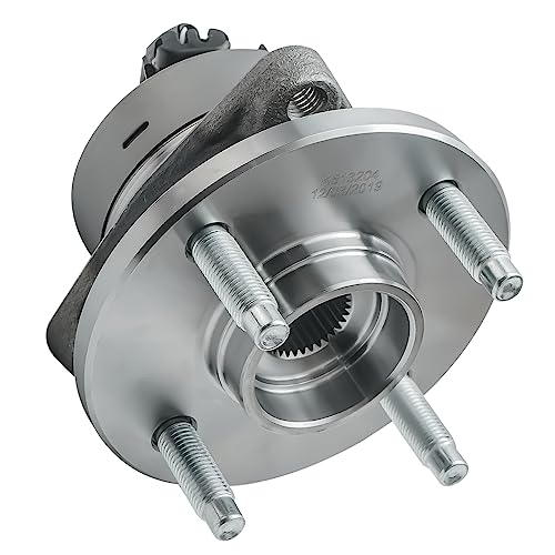 Image of Detroit Axle - 4-Lug w /ABS Front Wheel Bearing Hubs for 05-10 Chevy Cobalt