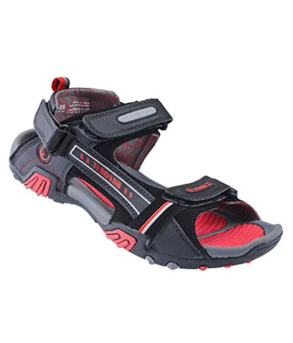 Sparx Men 's Black Synthetic Fashion 