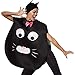 Produktbild dressforfun 302191 - Unisex Kostüm Katze, Poncho in Einheitsgröße, Stoffmütze mit Spitzen Ohren