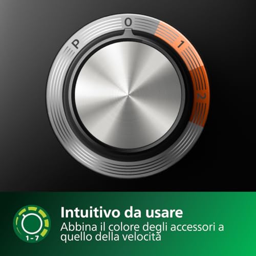 Robot da cucina Philips Viva Collection - 850 Watt - 31 funzioni - Capacità della ciotola da 2,1 litri - Adatto per montare, grattugiare e tagliare - Componenti lavabili in lavastoviglie - HR7530/10 - immagine 5