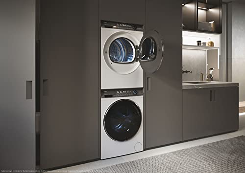 Haier HD90-A3Q979U1 I-PRO Serie 7 PLUS Warmtepompdroger, 9 kg/A+++, extreem stil, slechts 59 dB/Smart Home, Wi-Fi & hOn app, XL-trommel/trommelverlichting - Image 8