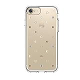 Speck Products Presidio Clear + Print Cell Phone Case for iPhone 7/6S/6 - Discodots Gold/clear