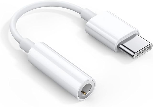 USB C to 3.5mm Jack Headphone Adapter Aux to USB C Type C Headphones Adapter Digital Audio Earphone Adaptor For Samsung Galaxy S21 S20 Ultra Note10 A80 Huawei P40/P30 Pro,Google Pixel,OnePlus7,Xiaomi