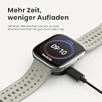 Amazfit Bip 6 Smart Watch 46mm, 14 Tage Akku, 1.97“ AMOLED, GPS & kostenloses Kartenmaterial, AI, Bluetooth Anruf Textfunktion, Gesundheits, Fitness Schlaf-Tracker, 140+ Trainingsmodi, 5 ATM, Schwarz – Bild 3