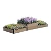 Everbloom 2-Tier Terraced Triple Raised Garden Bed with Open Bottom Mountain-A 114” L x 36” W x 7/14” H: Versatile and Easy-to-Assemble for Growing Veggies, Flowers, and Herbs in Any Soil Condition #2