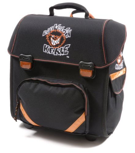 Die Wilden Kerle Kinder Schulranzen extra leicht Teufelstopf, schwarz, 35 x 37 x 19 cm, W480301000
