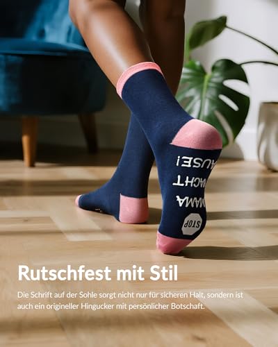 Jeasona Muttertagsgeschenke für Mama Socken Baumwolle 39-42 Geschenke für Frauen Geburtstag Valentinstag Frauentag Geschenk Geburtstagsgeschenk Geschenkideen für Mutter Weihnachtsgeschenke 2026